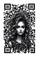 qr code full arm tattoo design idea
