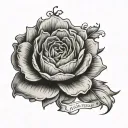 mum remembrance tattoo design idea