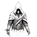 assassin creed  tattoo design idea