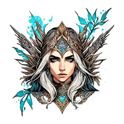 throne of glass tattoo design idea