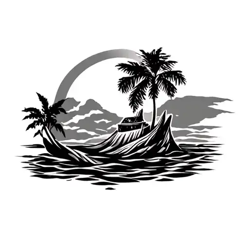 Philippine Sun tattoo design idea