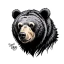 Gay Bear tattoo design idea