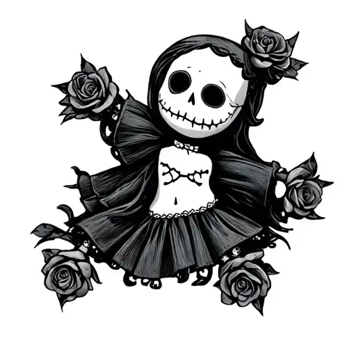 Voodoo Doll tattoo design idea