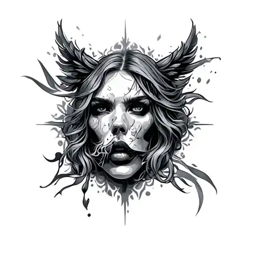 Freeze tattoo design idea