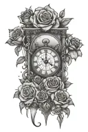 time heals all wounds tattoo design idea
