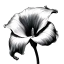 calla lily tattoo design idea