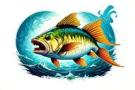 tim burton big fish moovie tattoo design idea