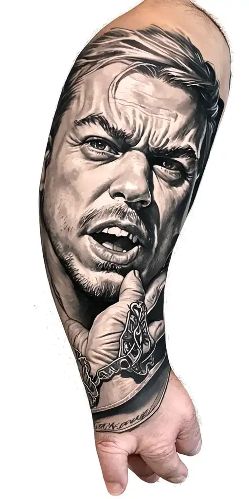 gangster sleeve tattoo tattoo design idea