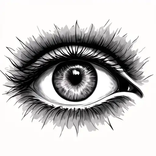 Odins Eye tattoo design idea