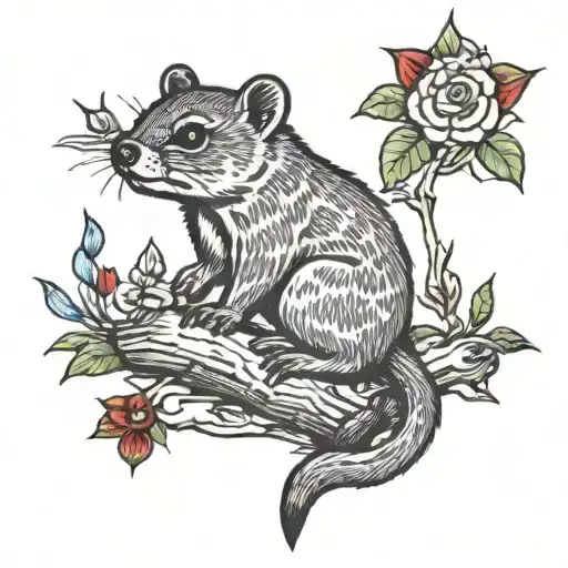 hyrax tattoo design idea