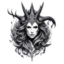 ᛖᚱᛁᚲ ᛉ + Wunjo ᚹ Bindrune tattoo design idea