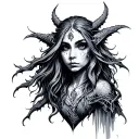 Dark Crystal tattoo design idea