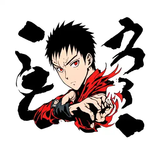 Gojo satoru jujutsu kaisen tattoo design idea