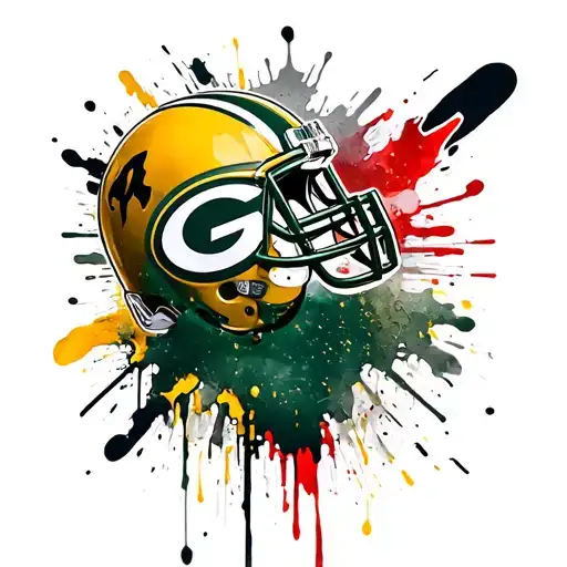 Green Bay packers logo incorporated into the design tattoo design idea