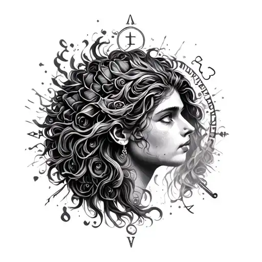 Birth Signs tattoo design idea