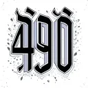 the word תמים with the number 490 in it tattoo design idea