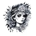 Versace tattoo design idea