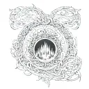 lord of the rings tattoo design idea