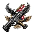 2nd amendment tattoo design idea