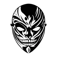 omni Mask tattoo design idea