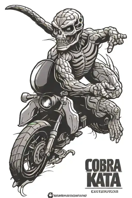 cobra kai tattoo design idea