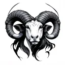Aries Sagittarius tattoo design idea