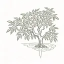 Olive Tree Therapy tattoo design idea