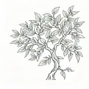Olive Tree Therapy tattoo design idea