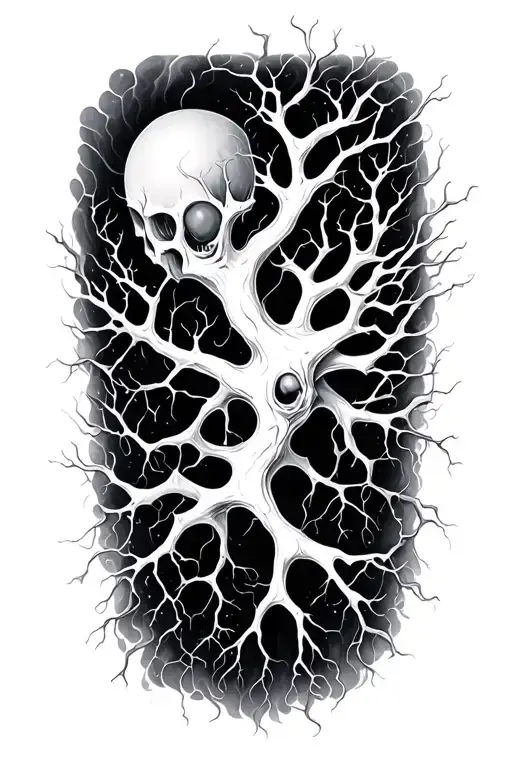 neuron firing tattoo design idea