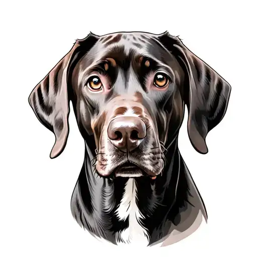 Rhodesian Ridgeback tattoo design idea