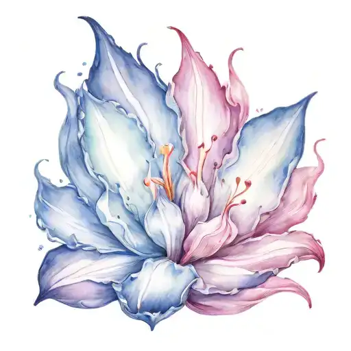 vulva tattoo design idea