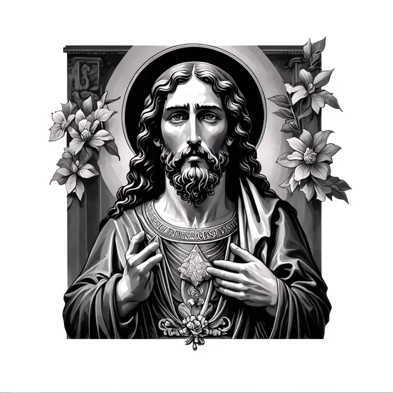 SAINT JUDE tattoo design idea