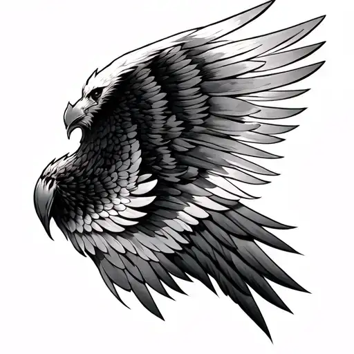 Fourth Wing tattoo design idea