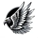 Fourth Wing tattoo design idea