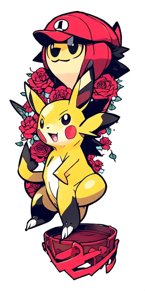 pokemon tattoo design idea
