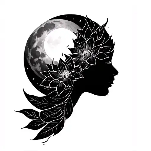 July 10 1993, female, zodiac cancer, love, sun, beach, moon, lotus flowers, happiness, self love, growth, change, psalm tattoo design idea