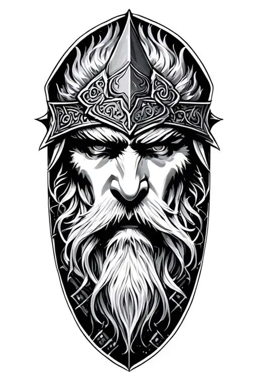 Norse tattoo design idea