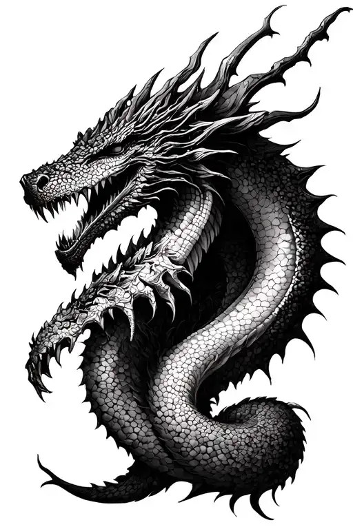 Jormungand tattoo design idea