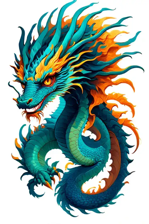 gemini dragon 88 tattoo design tattoo design idea