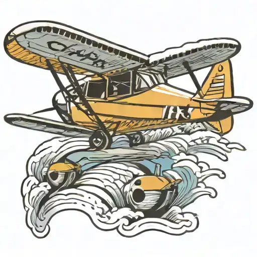 cessna 172 tattoo design idea