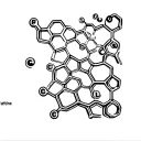 Caffeine Chemical Structure tattoo design idea