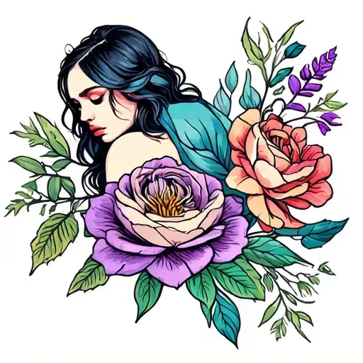 domestic violence survivor tattoo design idea