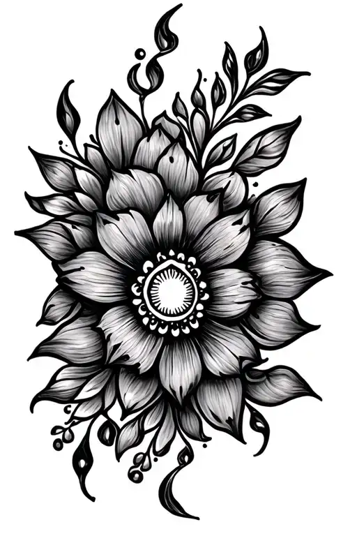 Henna tattoo design idea