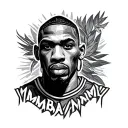 mamba mentality  tattoo design idea