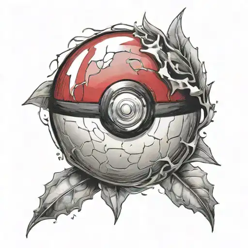 pokeball  tattoo design idea