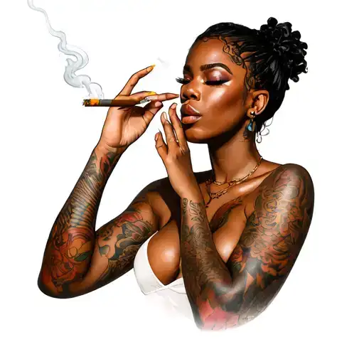 naked woman smoking cigarette Beautiful Cigar Images  Browse 23,380 Stock Photos, Vectors, and Video Girl advertises perfume. Woman with