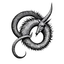 Gemini And Capricorn tattoo design idea