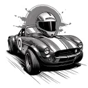 Racing tattoo design idea