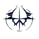 mix the code Code Geass symbol with the nightwing symbol tattoo design idea