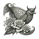 Proverbs 18:24 tattoo design idea